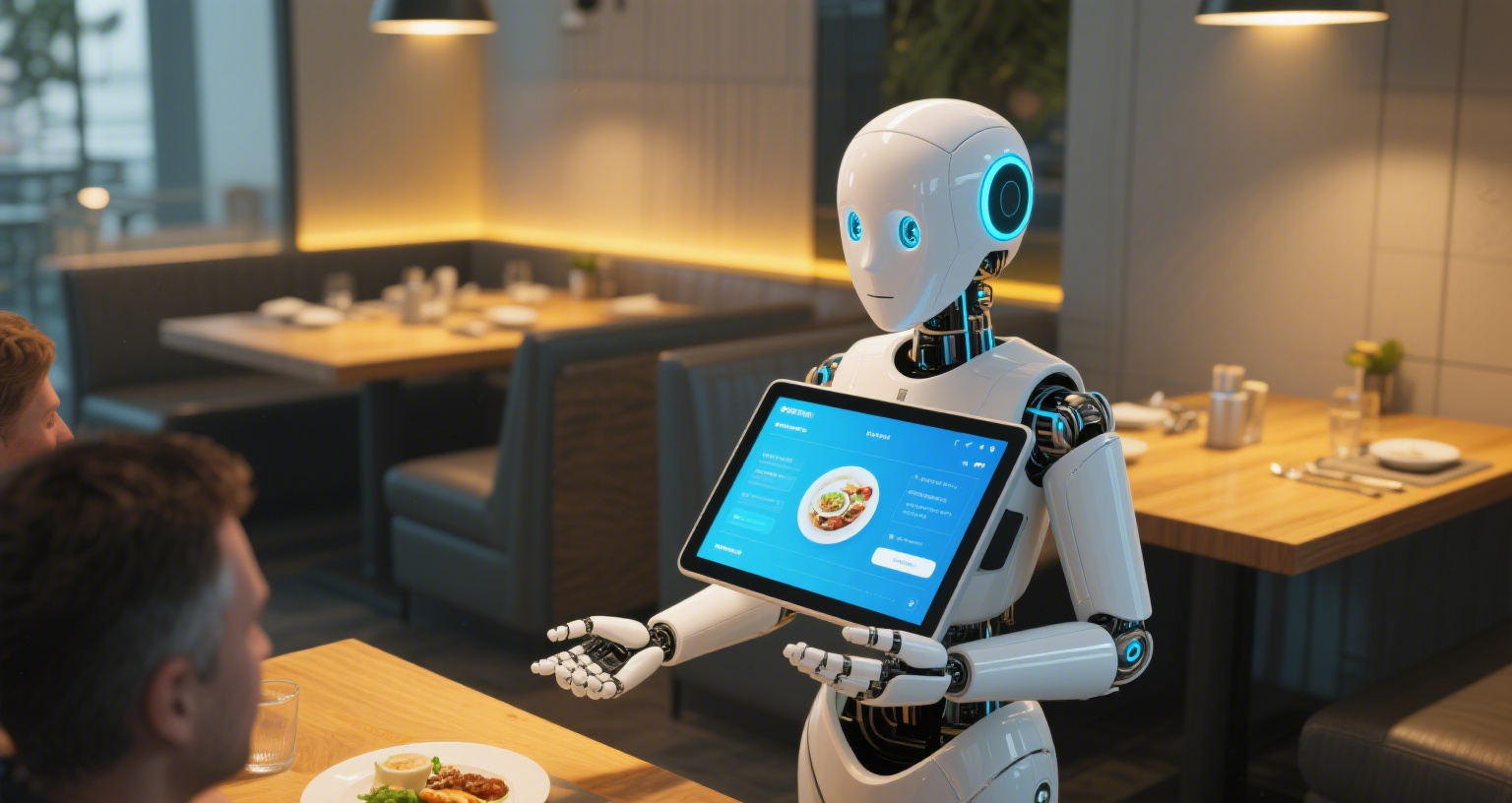 工業(yè)一體機在商用服務(wù)機器人設(shè)備中的應(yīng)用