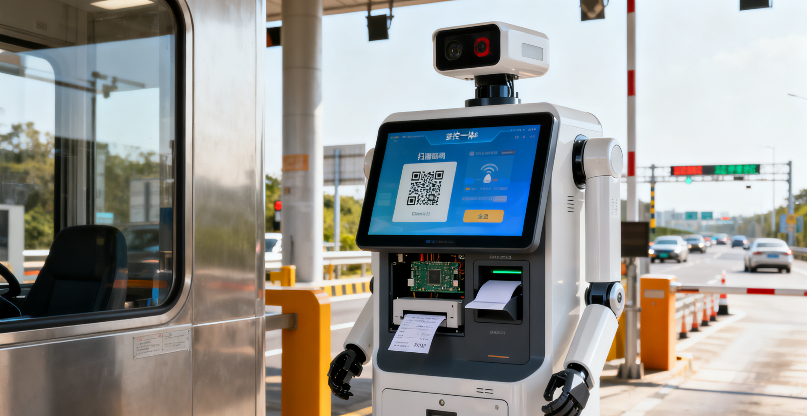 工控一體機在高速公路繳費機器人中的應用